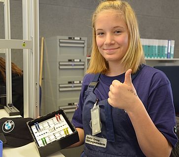 Mädchen für Technik-Camp 2019 bei der BMW Group